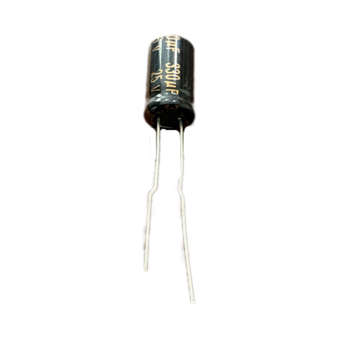 330uF/25V خازن الکترولیتی -2