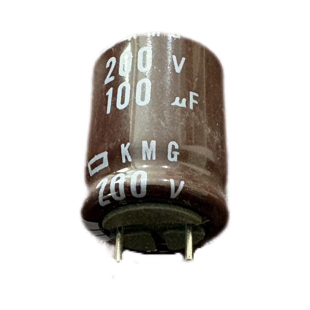 100uF/200V خازن الکترولیتی -2