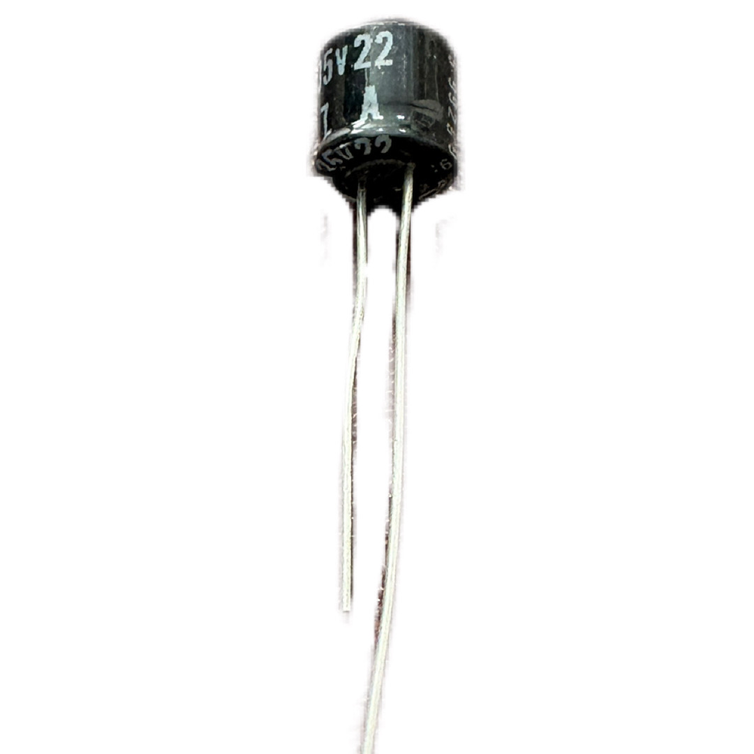 22uF/35V خازن الکترولیتی -2