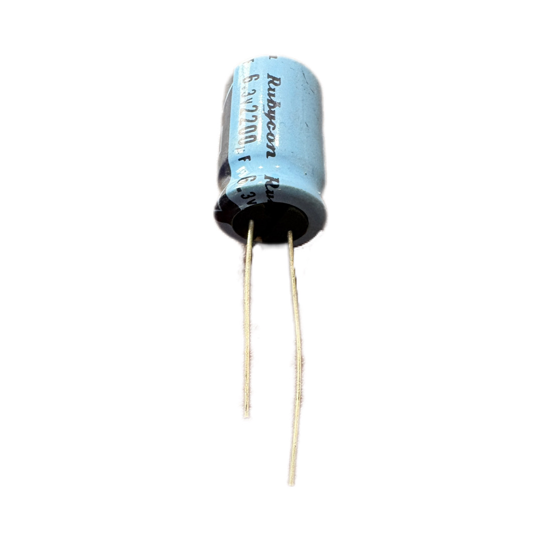 2200uF/6.3V خازن الکترولیتی -2