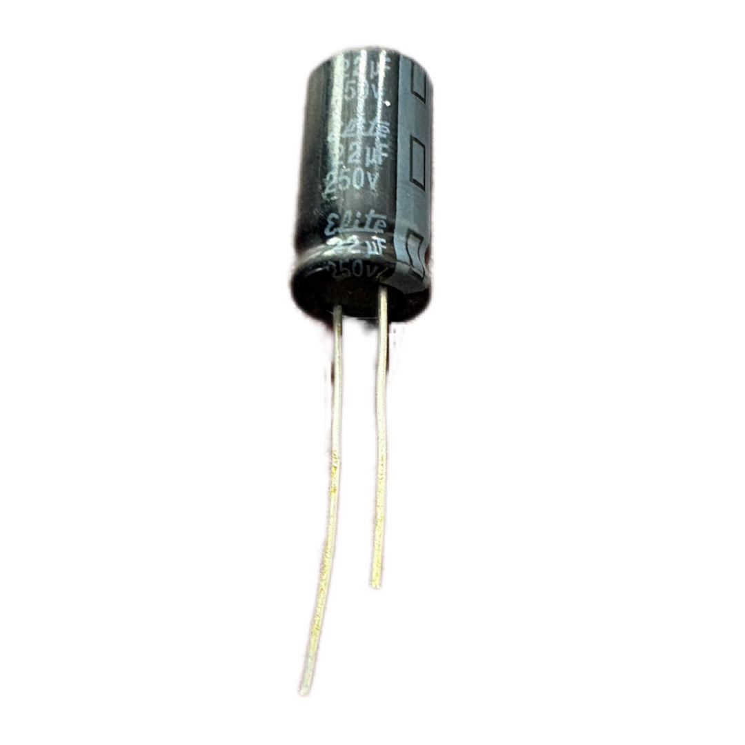22uF/250V خازن الکترولیتی -2