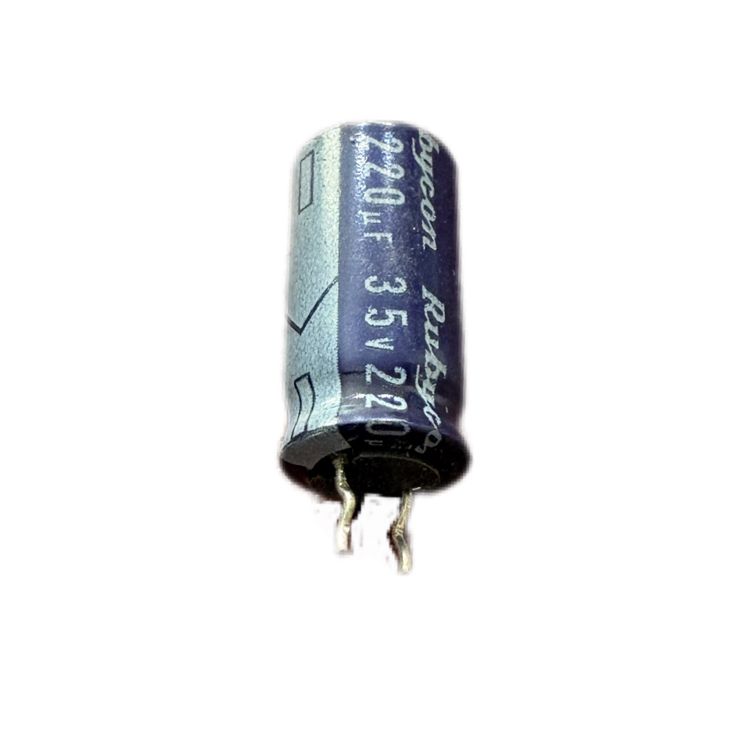 220uF/35V خازن الکترولیتی -2