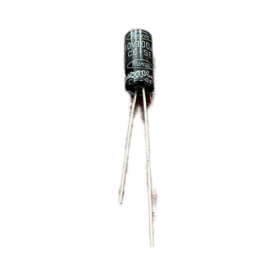 100uF/10V خازن الکترولیتی -2