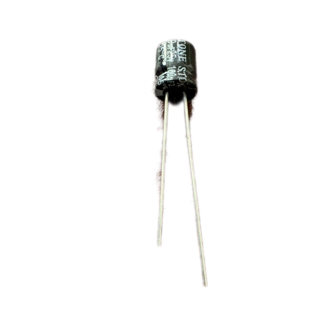 100uF/25V خازن الکترولیتی -2