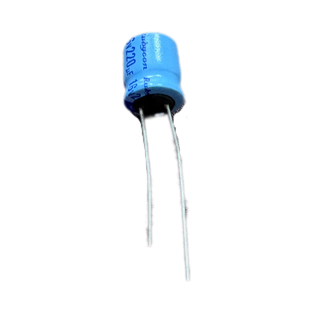 220uF/16V R خازن الکترولیتی -2