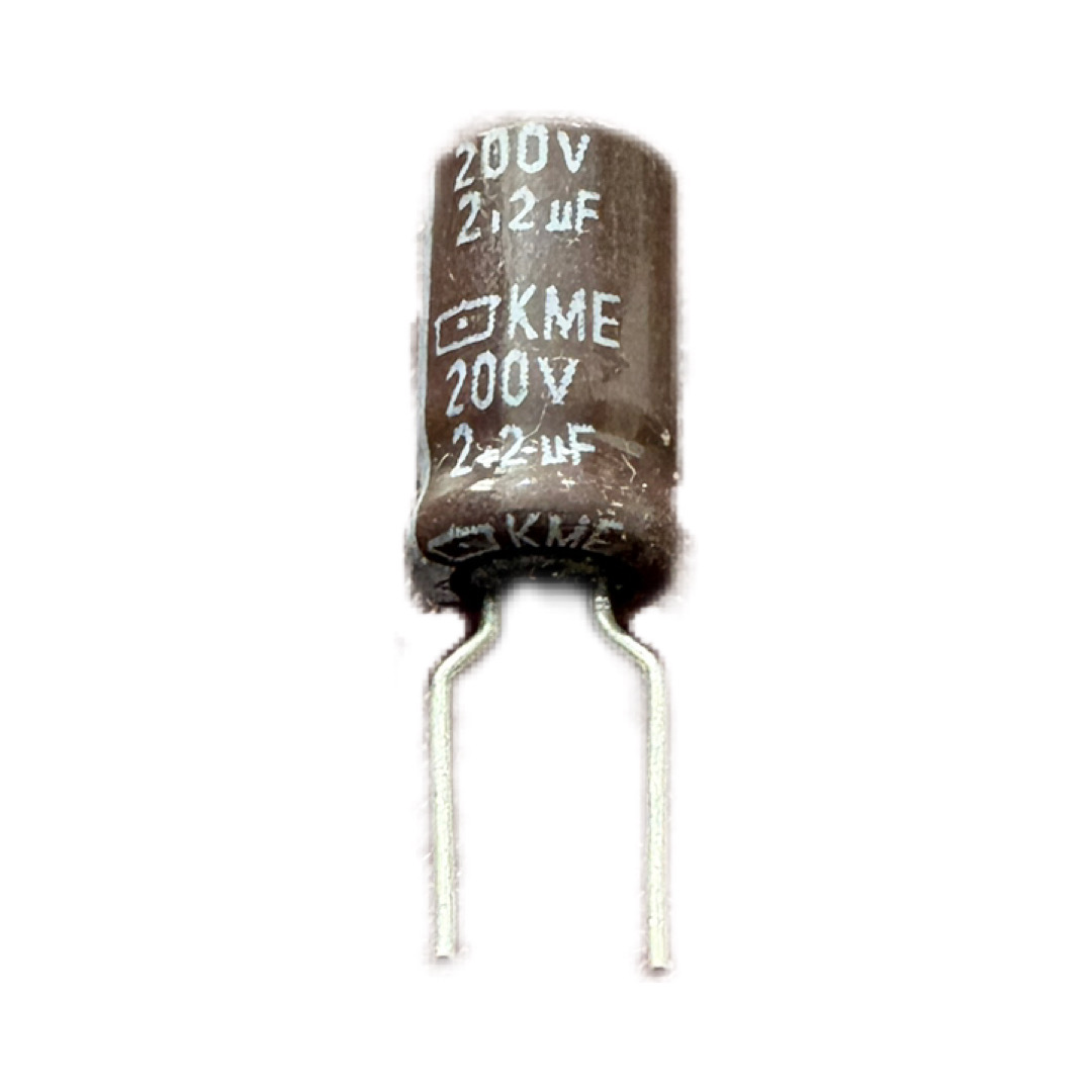 2.2uF/200V خازن الکترولیتی -2