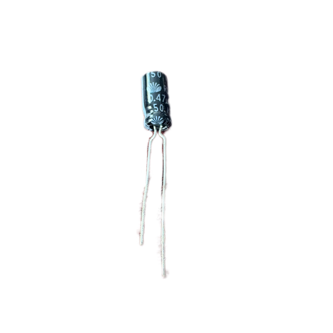 0.47uF/50V خازن الکترولیتی -2
