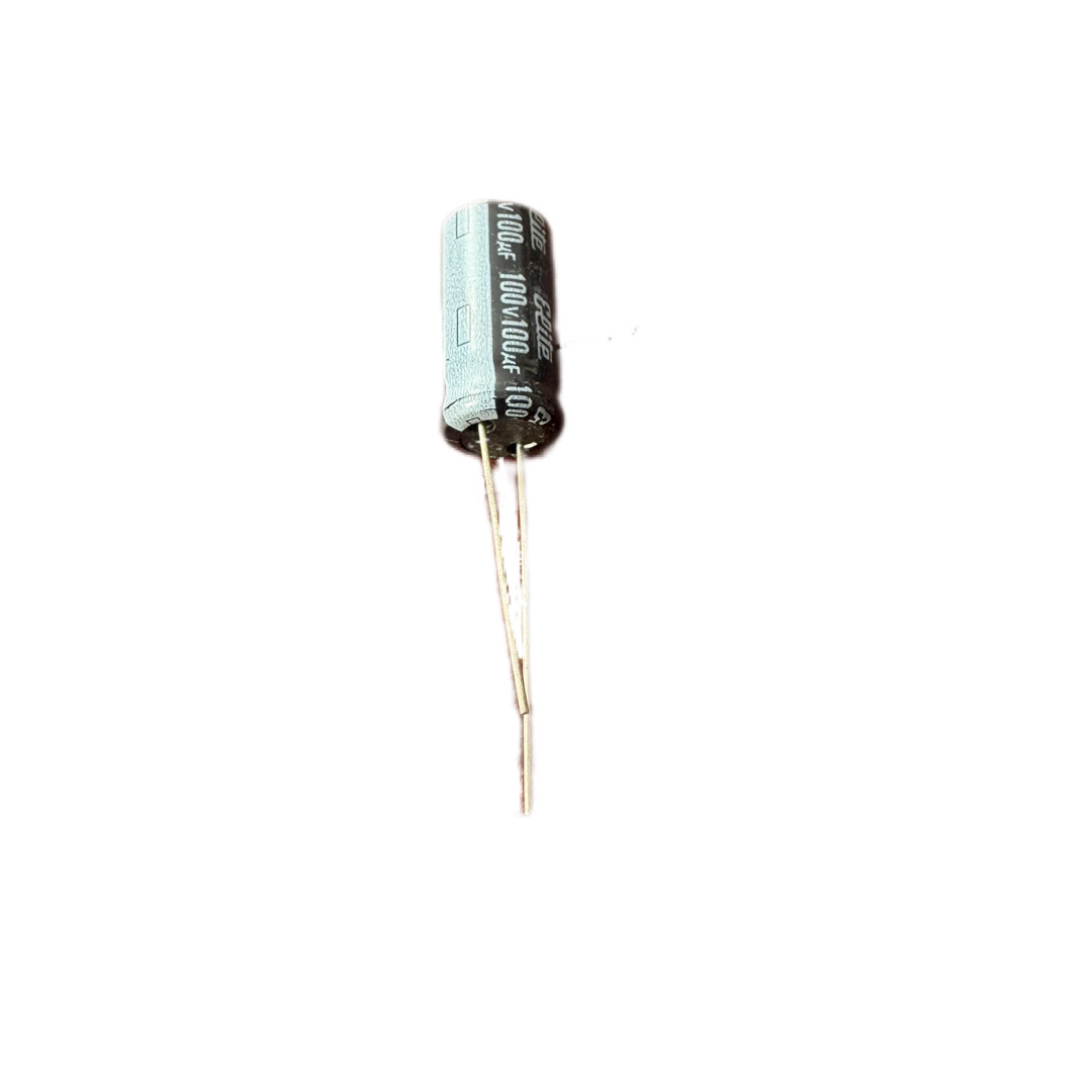 100uF/100V خازن الکترولیتی -2