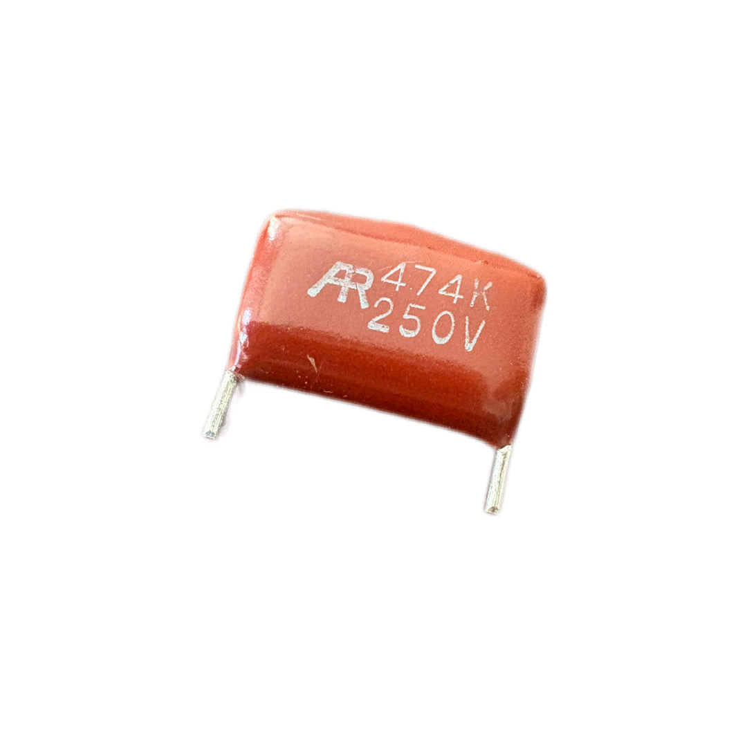 خازن پلی استر 470n/250V پایه کوتاه 15 میل-2