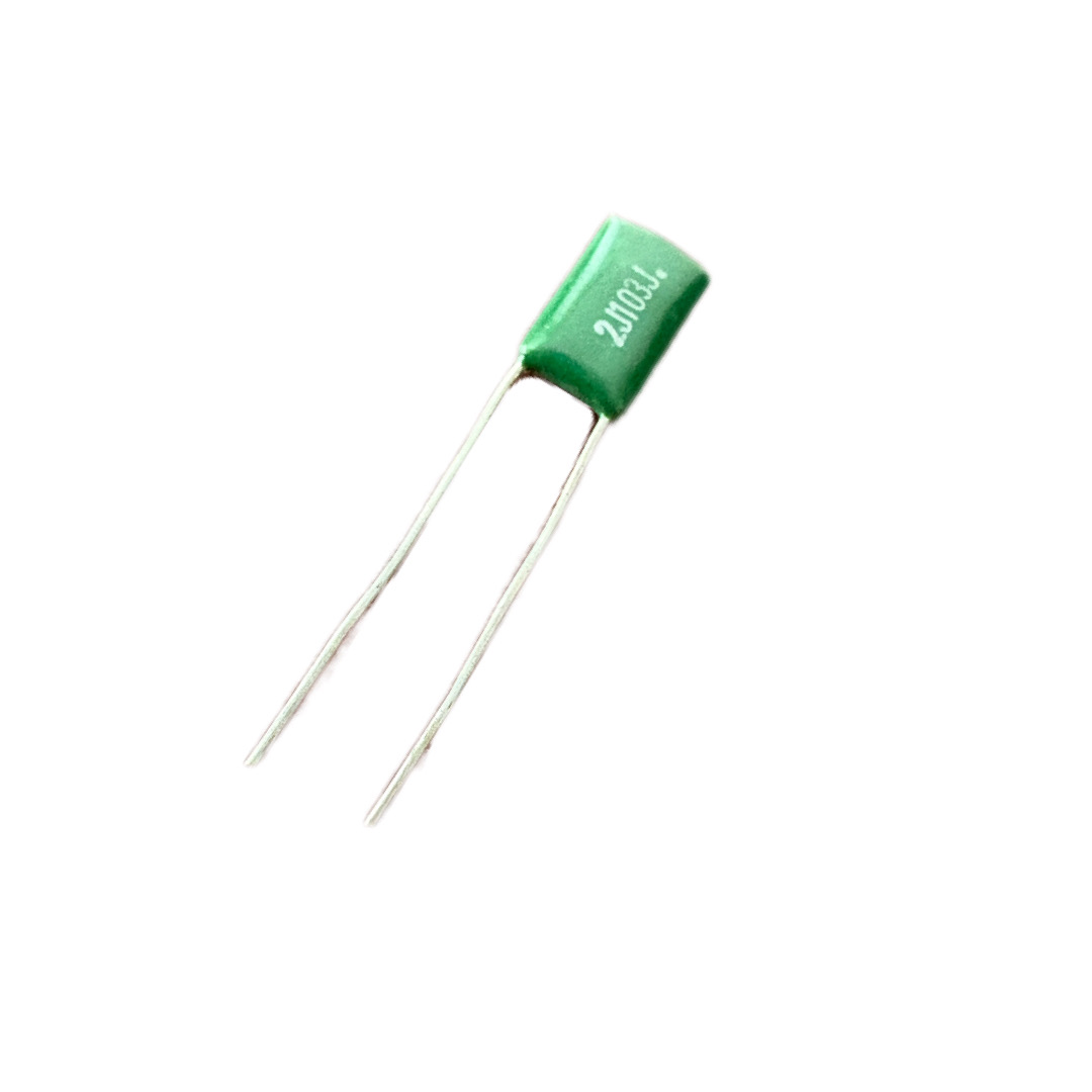 خازن پلی استر 10nF/630V فاصله پایه 5 م م-2