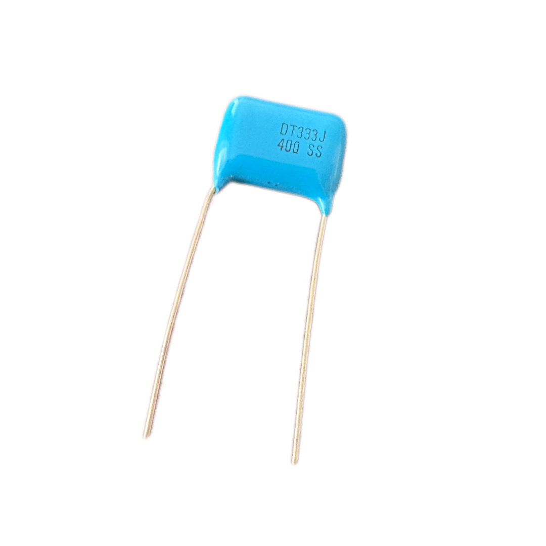خازن پلی استر 33nF/400V آبی-2