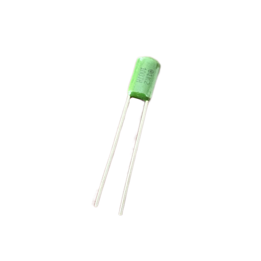 خازن پلی استر 1nF/1200Vسبز-2