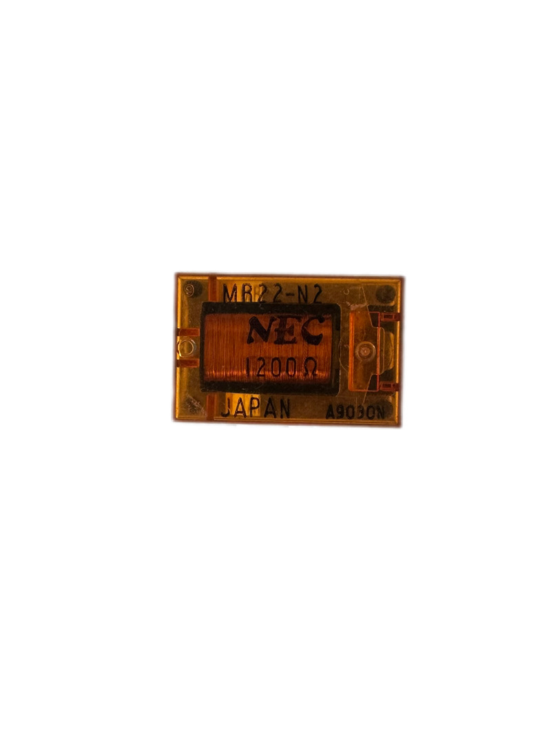   رله24ولت شیشه ای مخابراتی 9پایه MR22-N-1200OHM-2